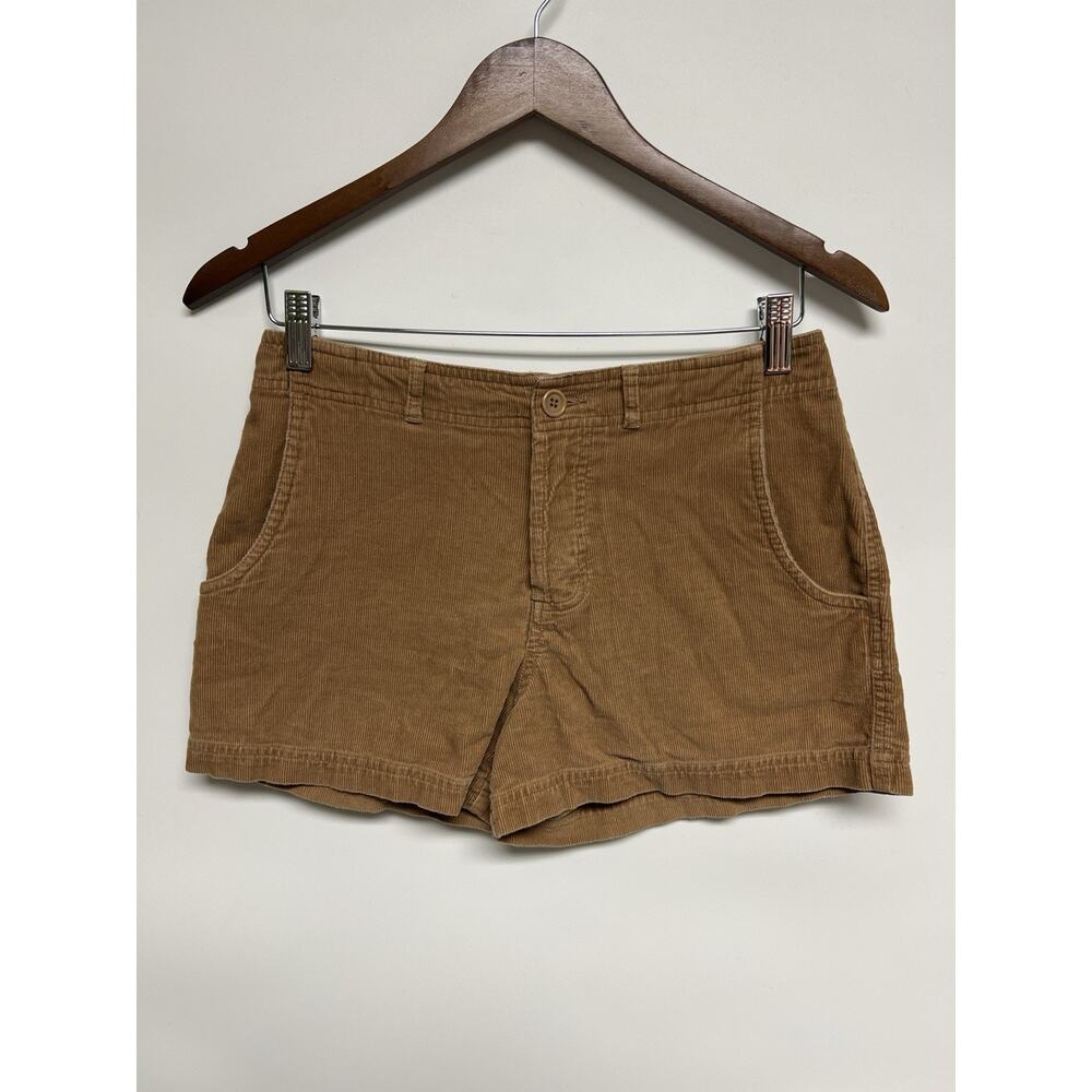 Vintage 90s Ralph Ralph Lauren Corduroy Sz 4 Shorts Preppy Classic Brown 29x3